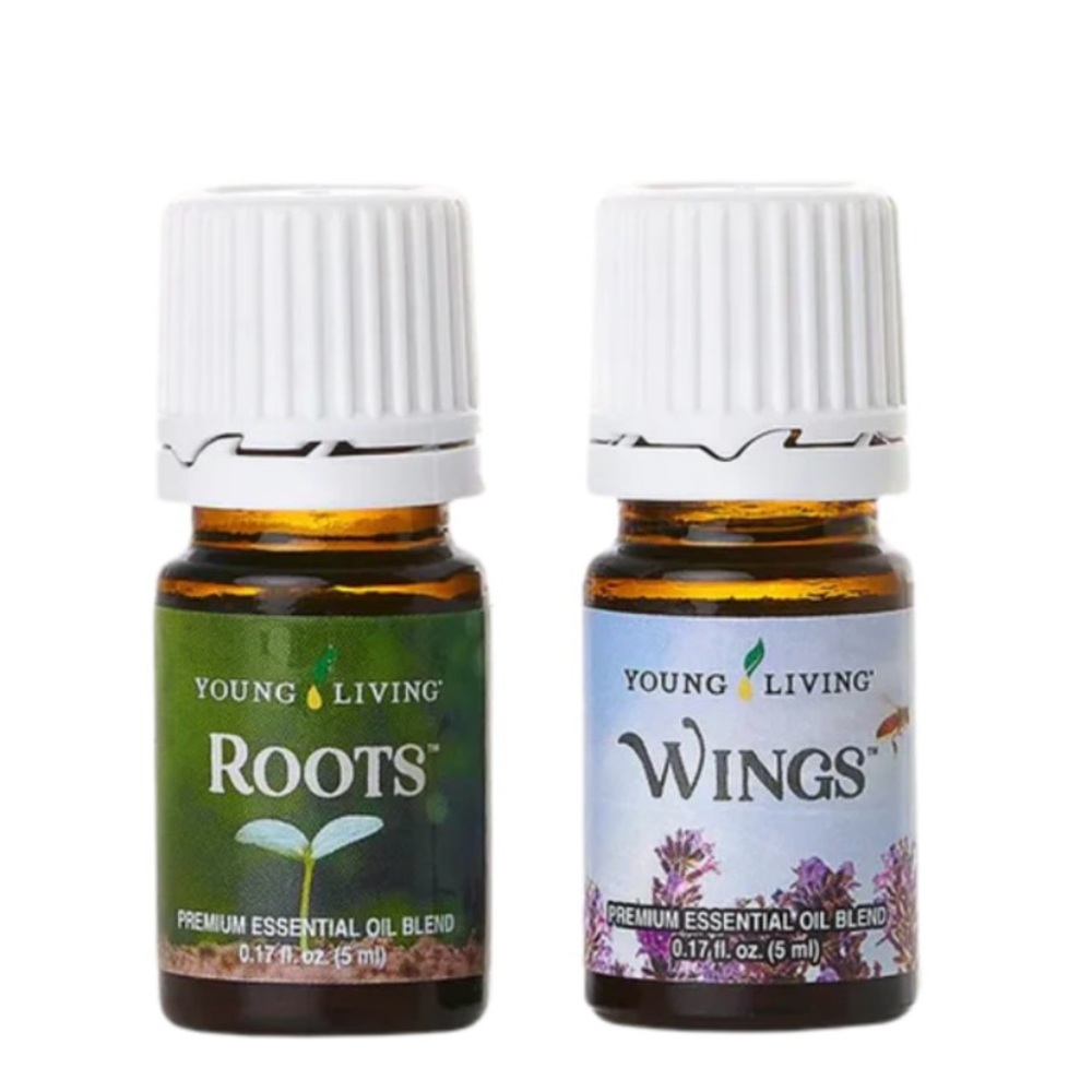 Young Living Roots & Wings Duo.  New Unopened Packaging. - Picture 2 of 8